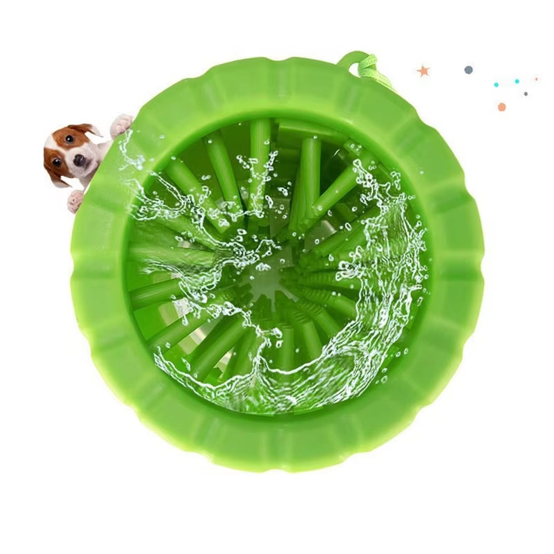 Pet Foot Washing Cup Dog Bath Magic Cat Puppy Foot Cup Wash Paw Cleaning Free Scrub Automatic Foot Wash Pet Cup Pet Dog Products