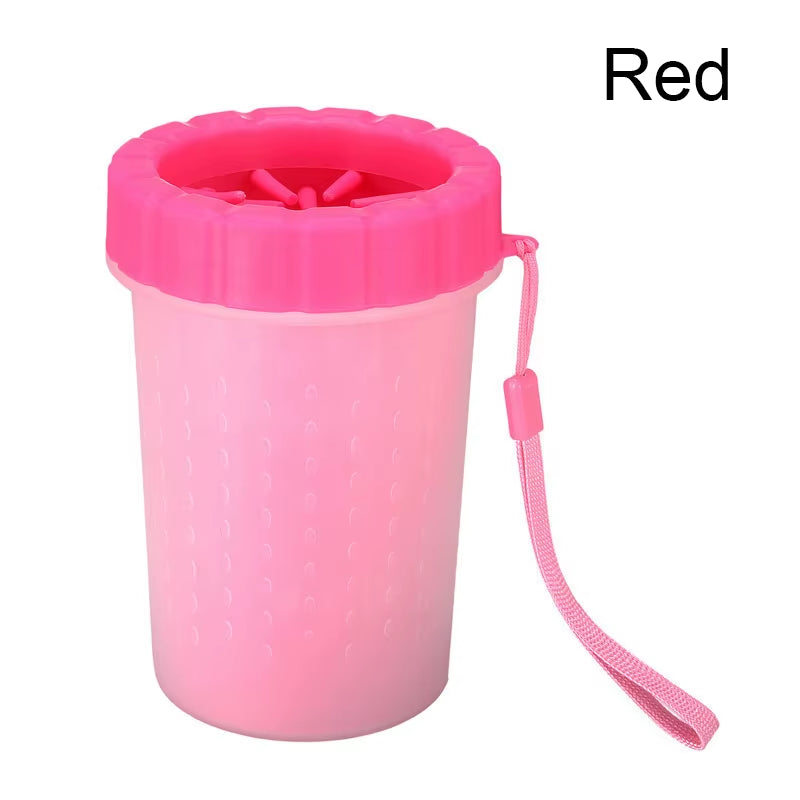 Pet Foot Washing Cup Dog Bath Magic Cat Puppy Foot Cup Wash Paw Cleaning Free Scrub Automatic Foot Wash Pet Cup Pet Dog Products