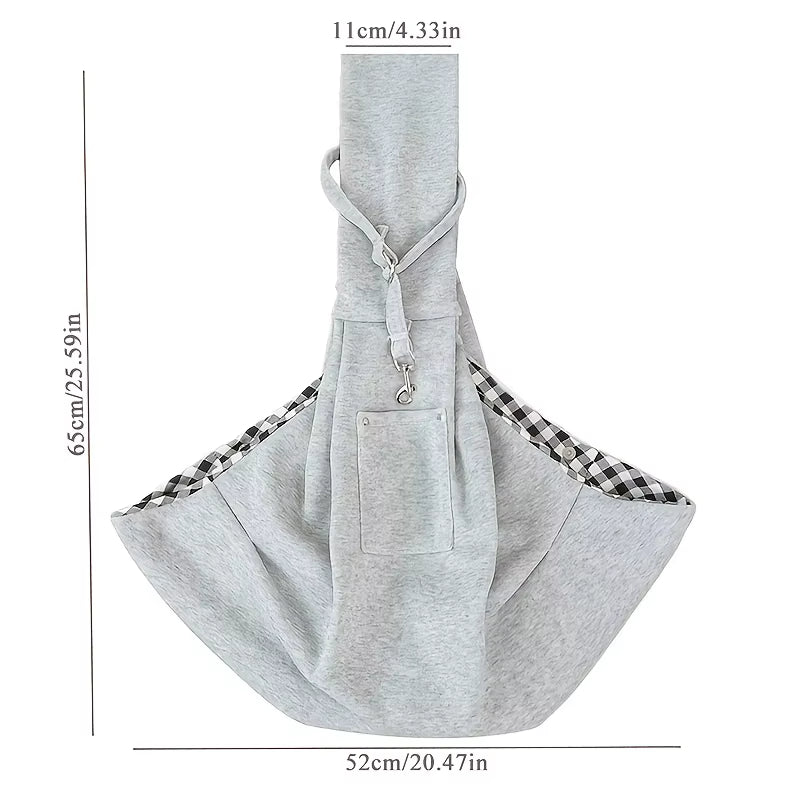 Outdoor Pet Carrier Bag - Adjustable Crossbody Shoulder Strap,Casual Pet Outing | Stylish Pet Bag | Comfortable Pet Transport